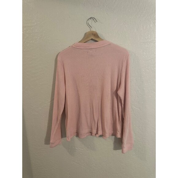 Tommy Hilfiger Plus Size Vintage Pink Comfy Cardigan - Picture 8 of 8